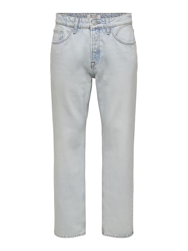 ONLY & SONS Male Normal geschnitten Jeans ONSEDGE Mittlere Taille Gerade geschnitten Jeans ONLY & SONS Male Normal geschnitten Jeans ONSEDGE Mittlere Taille Gerade geschnitten Jeans von ONLY & SONS