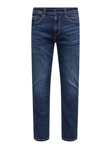 ONLY & SONS Male Normal geschnitten ONSWEFT REG.DARKBLUE 6752 DNM Jeans NOOS von ONLY & SONS