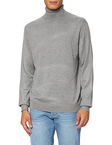 ONLY & SONS Herren Pullover ONSWYLER Life ROLL Neck -Regular Fit XS S M L XL XXL, Größe:S, Farbe:Medium Grey Melange 22020879 von ONLY & SONS