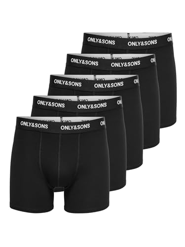 Only & Sons Male Shorts ONSFITZ 5-Pack Boxershorts Only & Sons Male Shorts ONSFITZ 5-Pack Boxershorts von Only & Sons