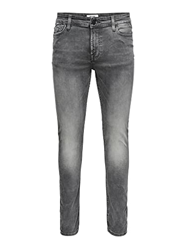 ONLY & SONS Male Slim Fit Jeans ONSLOOM Niedrige Taille Slim Fit Jeans von ONLY & SONS