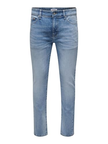 ONLY & SONS Male Slim Fit Jeans ONSLOOM Niedrige Taille Slim Fit Jeans von ONLY & SONS