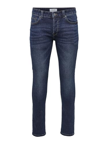 ONLY & SONS Male Slim Fit Jeans ONSLoom Blue von ONLY & SONS