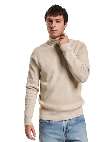 ONLY & SONS Herren Lässiger Rollkragen Pullover Gerippter Feinstrick Longsleeve Sweater ONSPHIL von ONLY & SONS