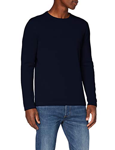 ONLY & SONS Herren Onspanter 12 Struc Crew Neck Knit Noos Pullover, Dress Blues, S EU von ONLY & SONS