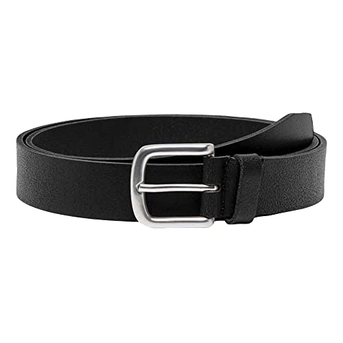 ONLY & SONS Men's ONSBOON Slim Leather NOOS Belt, Black, 95 von ONLY & SONS