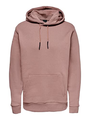 ONLY & SONS Men's ONSCERES Life Hoodie Sweat NOOS Kapuzenpullover, Burlwood, XS von ONLY & SONS