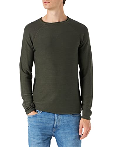 ONLY & SONS Men's ONSDEXTOR 12 WASH Raglan Knit NOOS Pullover, Rosin, M von ONLY & SONS