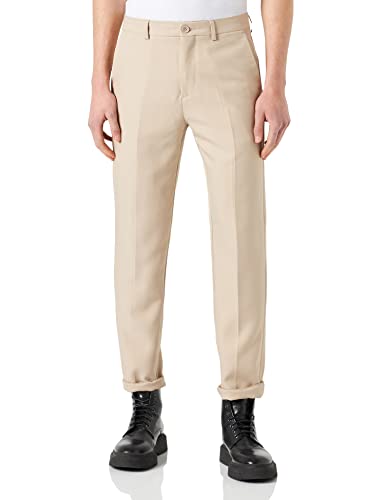 ONLY & SONS Men's ONSEVE Slim CLEAN 0052 Pant Hose, Beige, 50 von ONLY & SONS