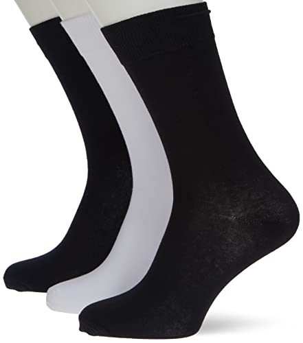 ONLY & SONS Men's ONSFINCH Basic 5-Pack Socken, Black/Pack:+White+D.Navy+DGM+RED, ONE Size von ONLY & SONS