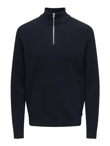 ONLY & SONS Legerer Strickpullover mit Feinem Strickmuster Basic Longsleeve Sweater von ONLY & SONS