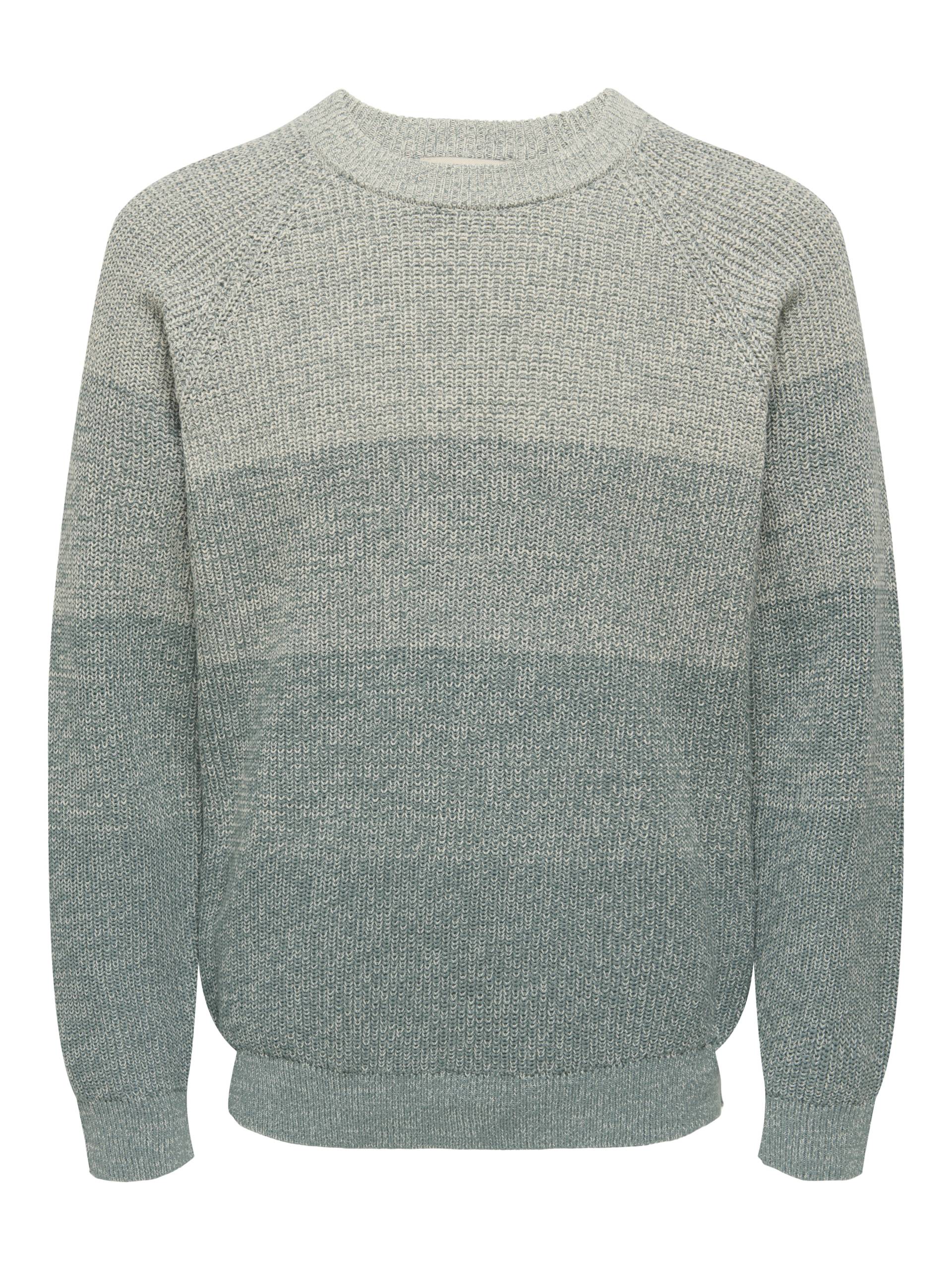 ONLY&SONS - ONSBIRK RLX LS RAGLAN KNIT CAMP - Gr. - XXL von ONLY&SONS