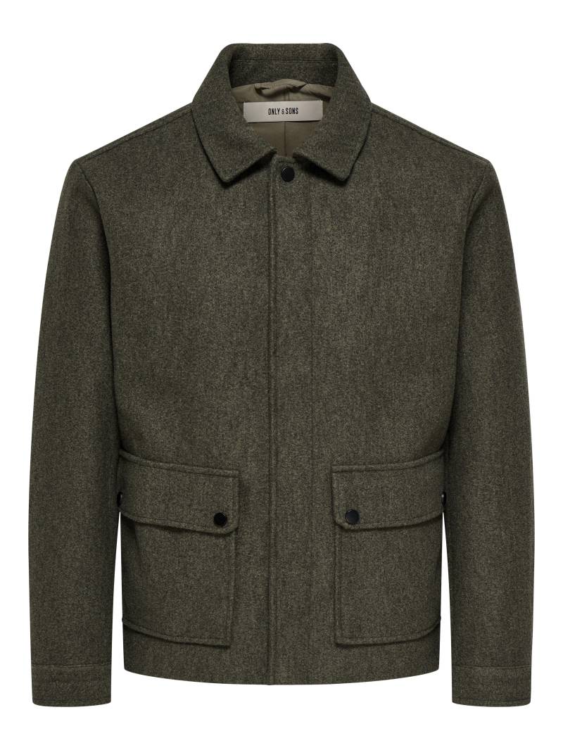 ONLY&SONS - ONSCONNOR LIFE JACKET OTW NOOS bungee cord - Gr. - S von ONLY&SONS