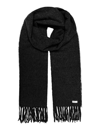 ONLY & SONS ONSEASTON Life Plain Knit Scarf Schal, Black, ONE Size von ONLY & SONS