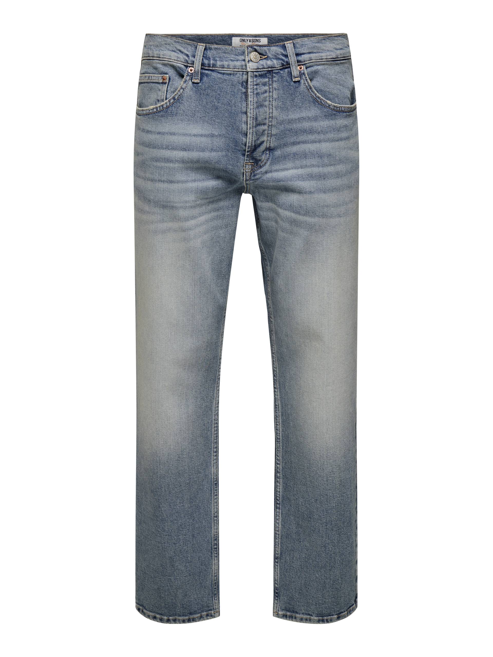ONLY&SONS - ONSEDGE PERFORMANCE LB 3816 DOT DNM NOOS light blue denim - Gr. - 31/34 von ONLY&SONS