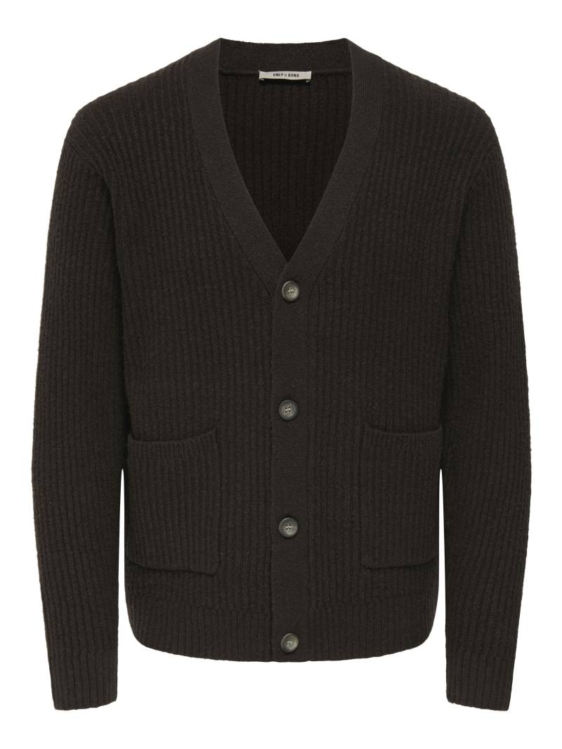 ONLY&SONS - ONSFRAME RLX CARDIGAN KNIT - Gr. - M von ONLY&SONS