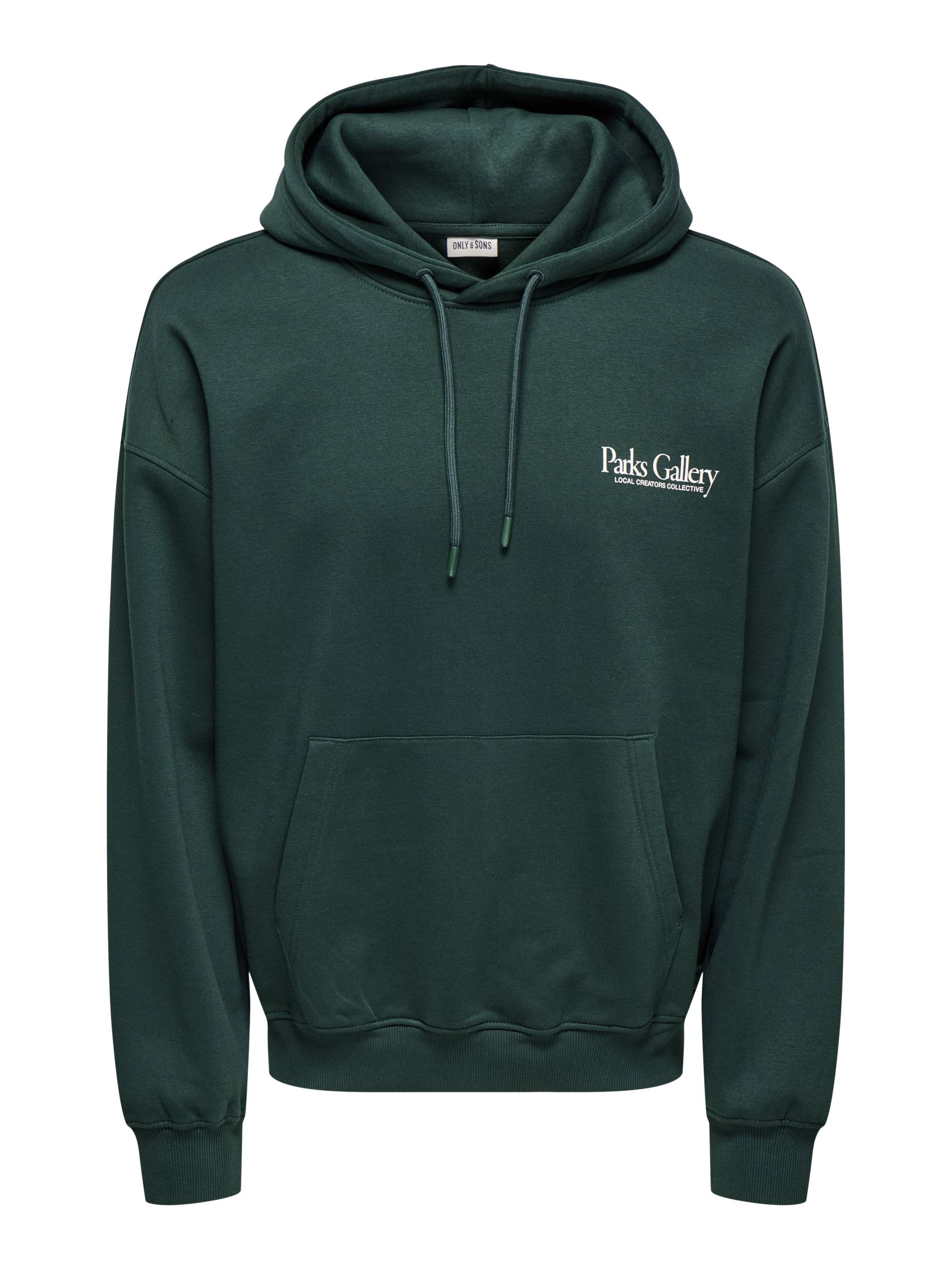 ONLY&SONS - ONSGALLERY VTG HOODIE pine grove - Gr. - XL von ONLY&SONS