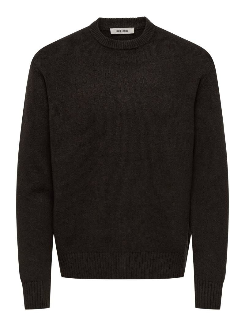 ONLY&SONS - ONSJAMES RLX CREW KNIT NOOS - Gr. - L von ONLY&SONS