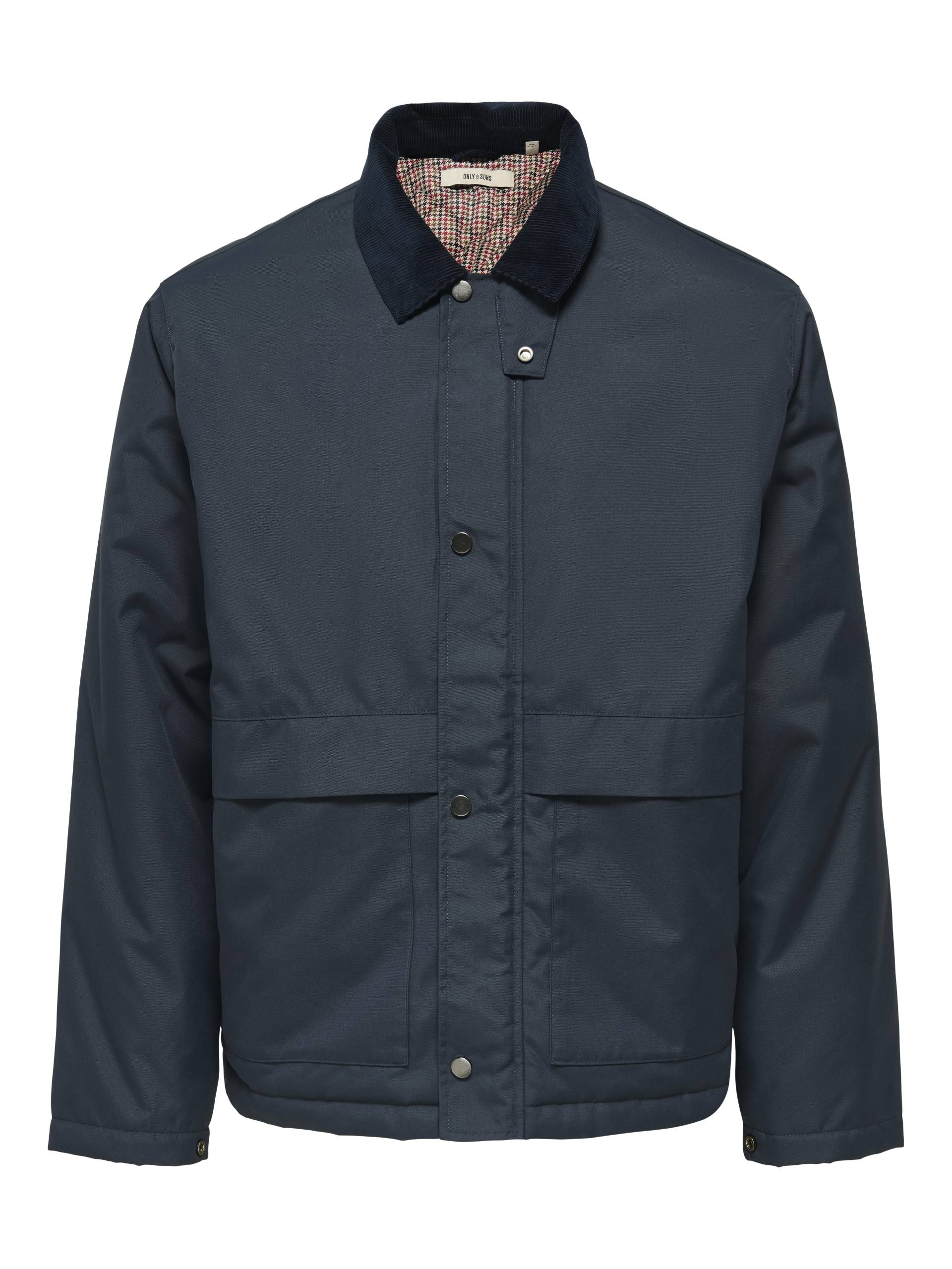 ONLY&SONS - ONSKOSMO PADDED JACKET OTW VD blue nights - Gr. - L von ONLY&SONS