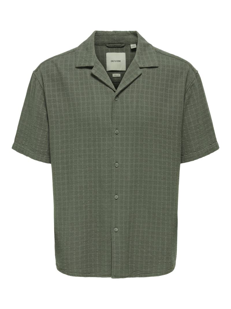 ONLY&SONS - ONSLATHAM REG RESORT STRUC 0257 NOOS dusty olive - Gr. - S von ONLY&SONS