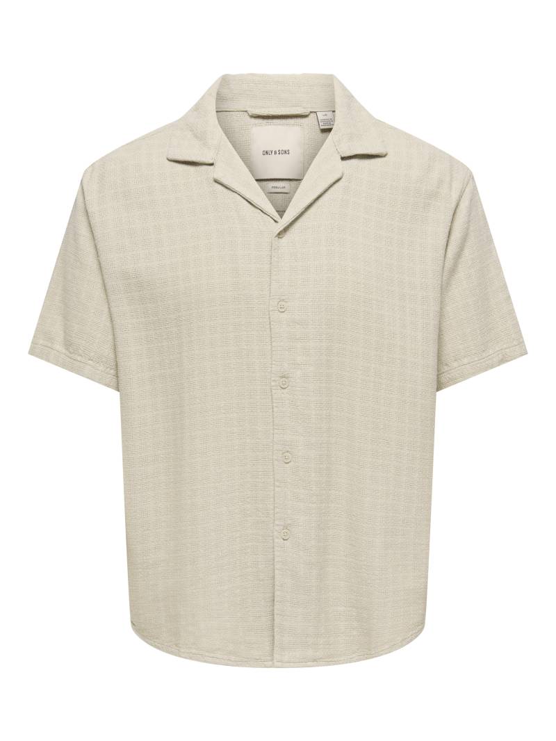 ONLY&SONS - ONSLATHAM REG RESORT STRUC 0257 NOOS silver lining - Gr. - S von ONLY&SONS