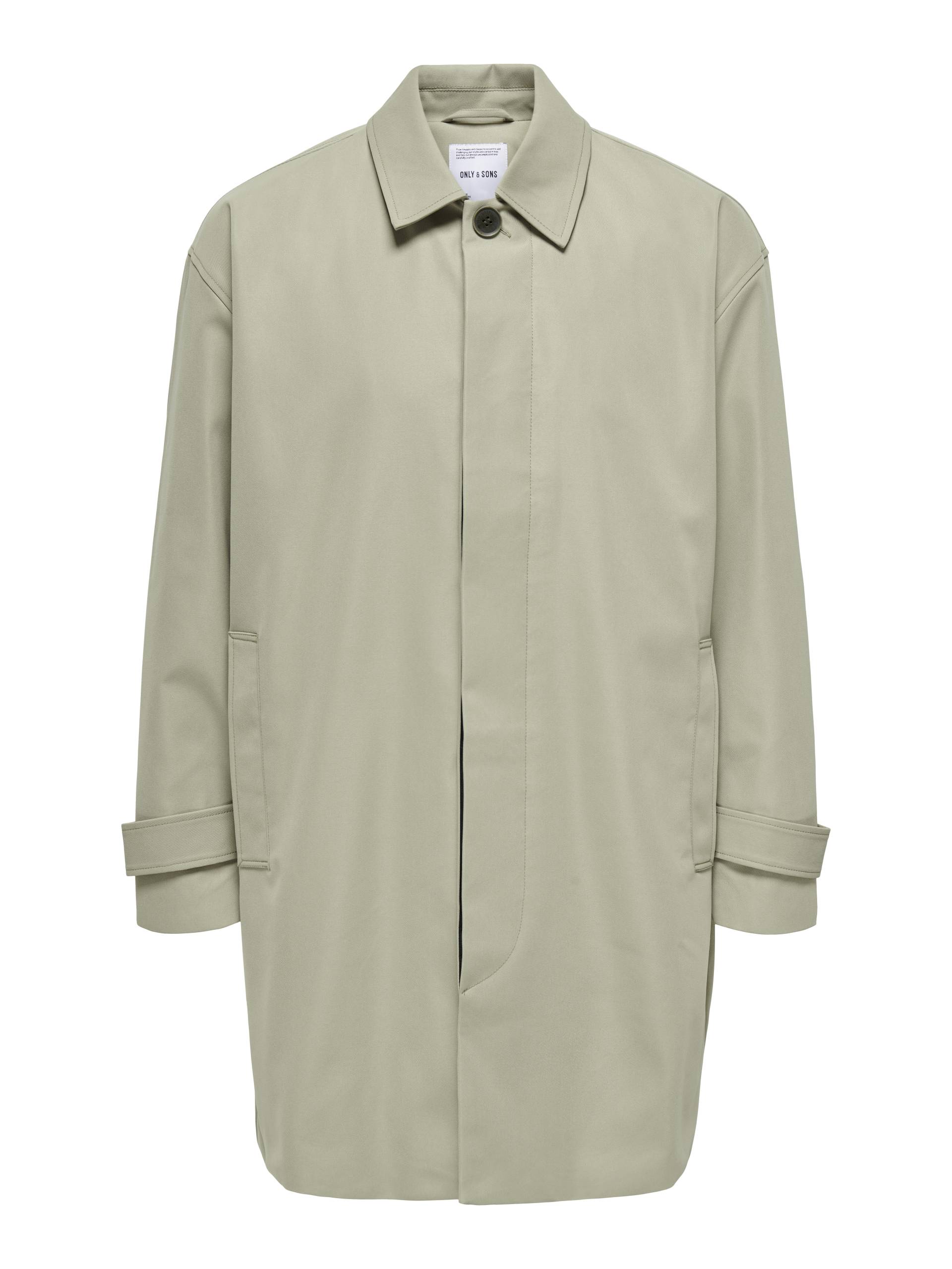 ONLY&SONS - ONSMAC COAT OTW chinchilla - Gr. - XL von ONLY&SONS