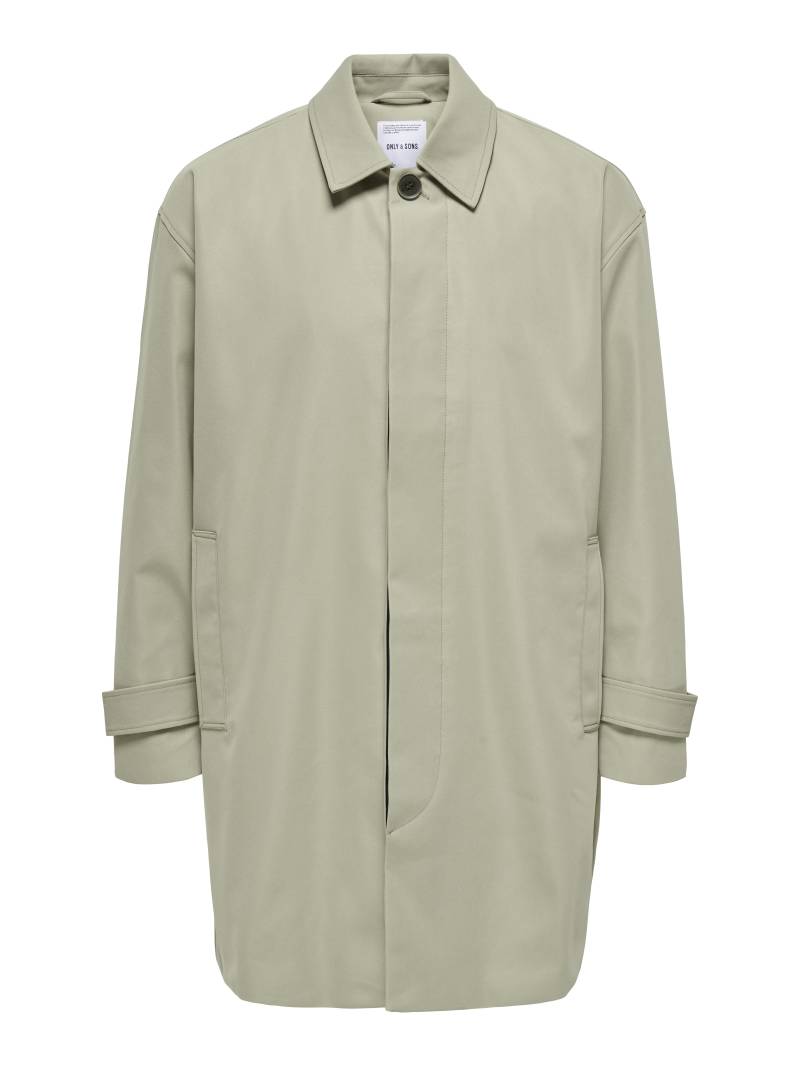 ONLY&SONS - ONSMAC COAT OTW chinchilla - Gr. - XL von ONLY&SONS