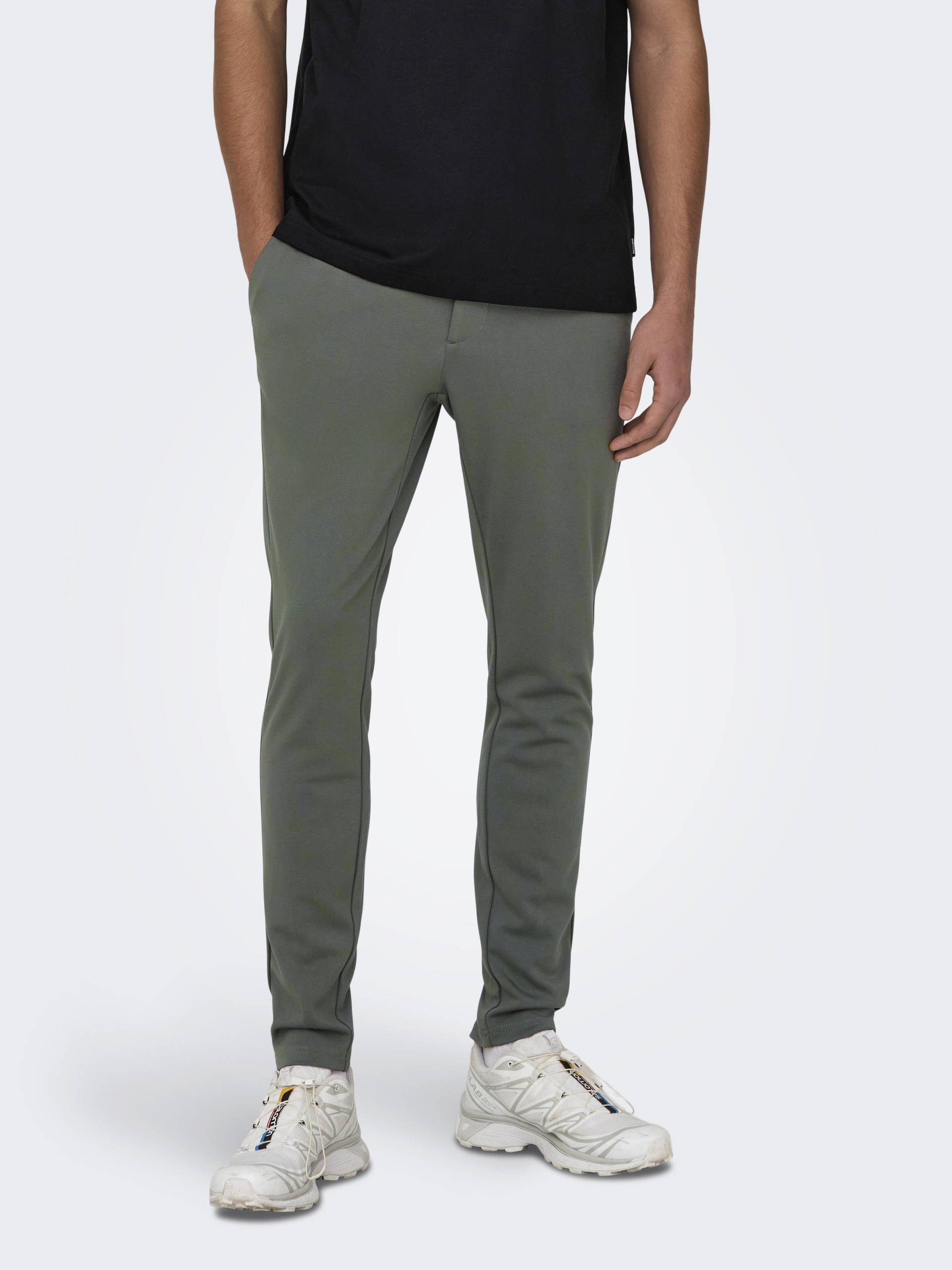 ONLY&SONS - ONSMARK SLIM GW 0209 PANT NOOS castor gray - Gr. - 34/32 von ONLY&SONS