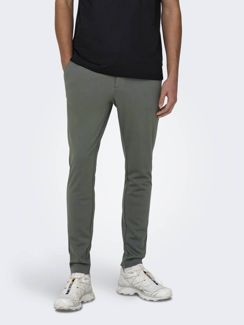 ONLY&SONS - ONSMARK SLIM GW 0209 PANT NOOS castor gray - Gr. - 34/32 von ONLY&SONS