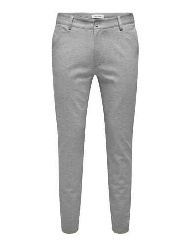 ONLY & SONS Herren Onsmark Tap 02093 Herringbone Pant Noos Anzughose, Griffin, 34W / 34L EU von ONLY & SONS