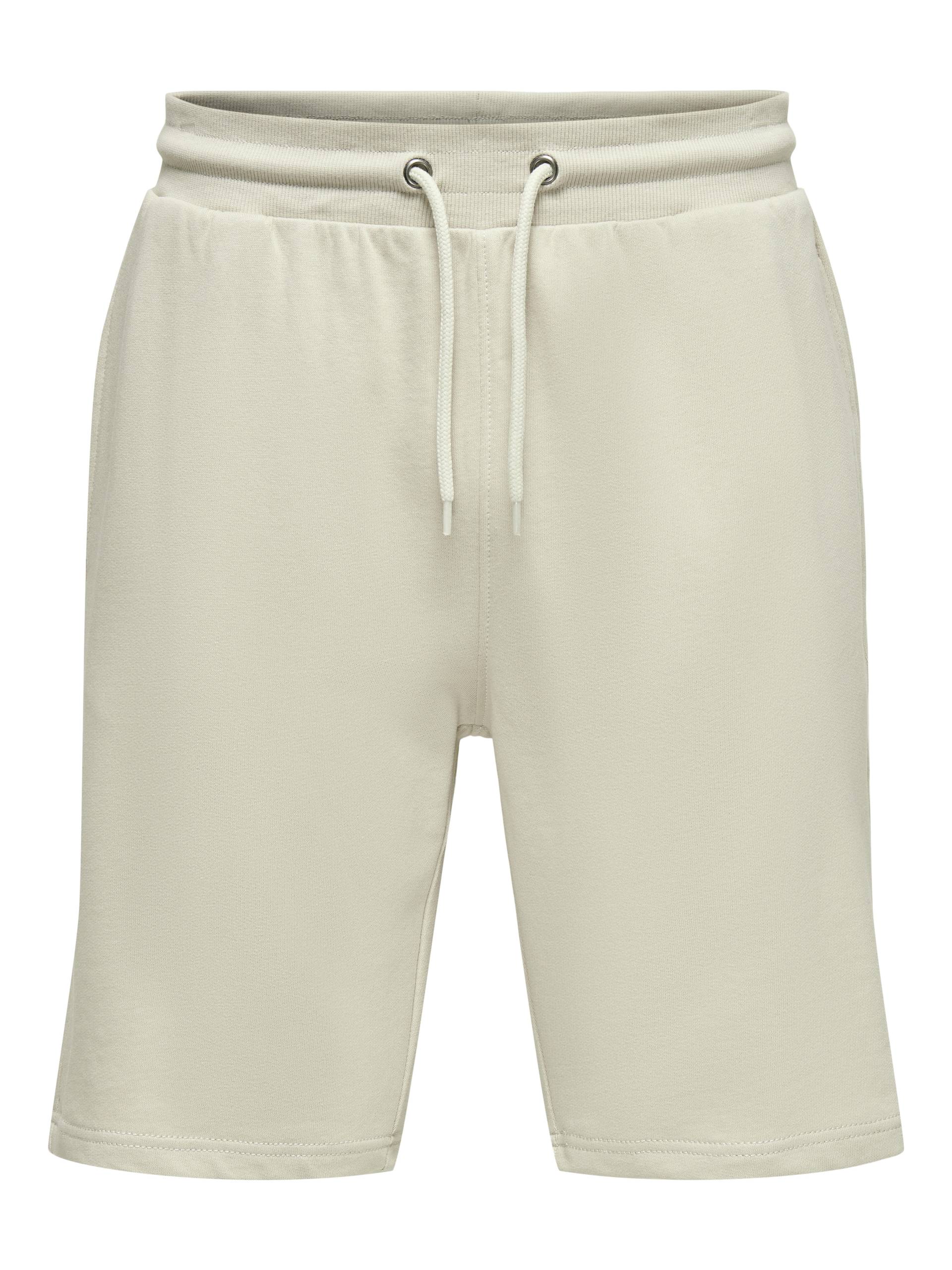 ONLY&SONS - ONSNEIL LIFE SWEAT SHORTS NOOS silver lining - Gr. - M von ONLY&SONS