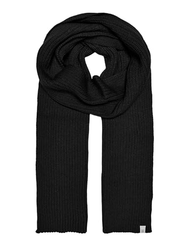 ONLY & SONS ONSRYAN Rib Knit Scarf Schal, Black, ONE Size ONLY & SONS ONSRYAN Rib Knit Scarf Schal, Black, ONE Size von ONLY & SONS