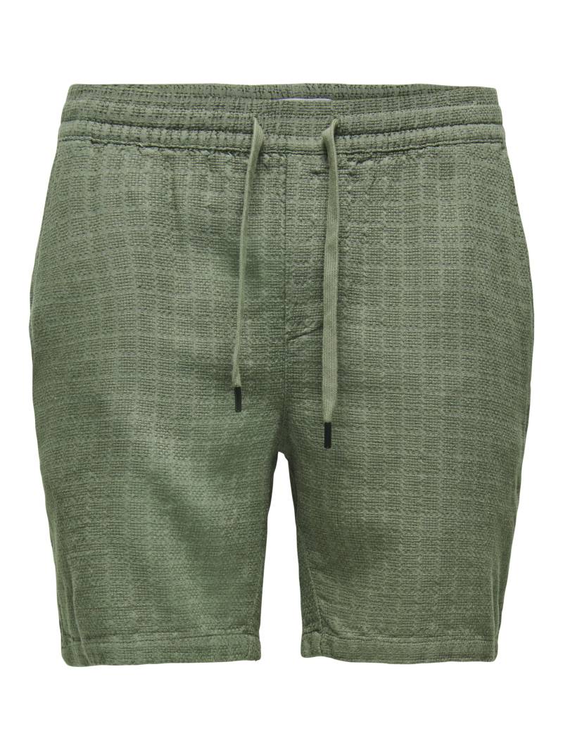 ONLY&SONS - ONSTEL LATHAM 0257 SHORTS NOOS dusty olive - Gr. - S von ONLY&SONS