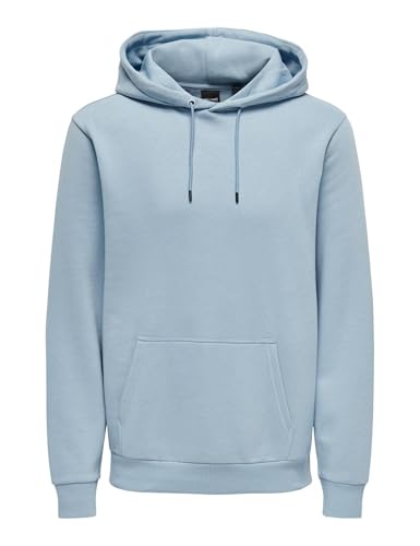 ONLY & SONS Herren Onsceres Hoodie Sweat Noos Kapuzenpullover, Glacier Lake,XXL von ONLY & SONS