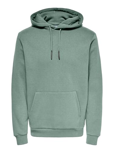 ONLY & SONS Herren Onsceres Hoodie Sweat Noos, Iceberg Green, XS EU von ONLY & SONS