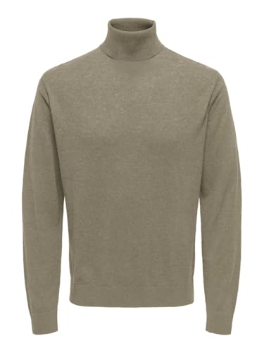 ONLY & SONS Onsloui Reg 12 Mel Roll Knit von ONLY & SONS
