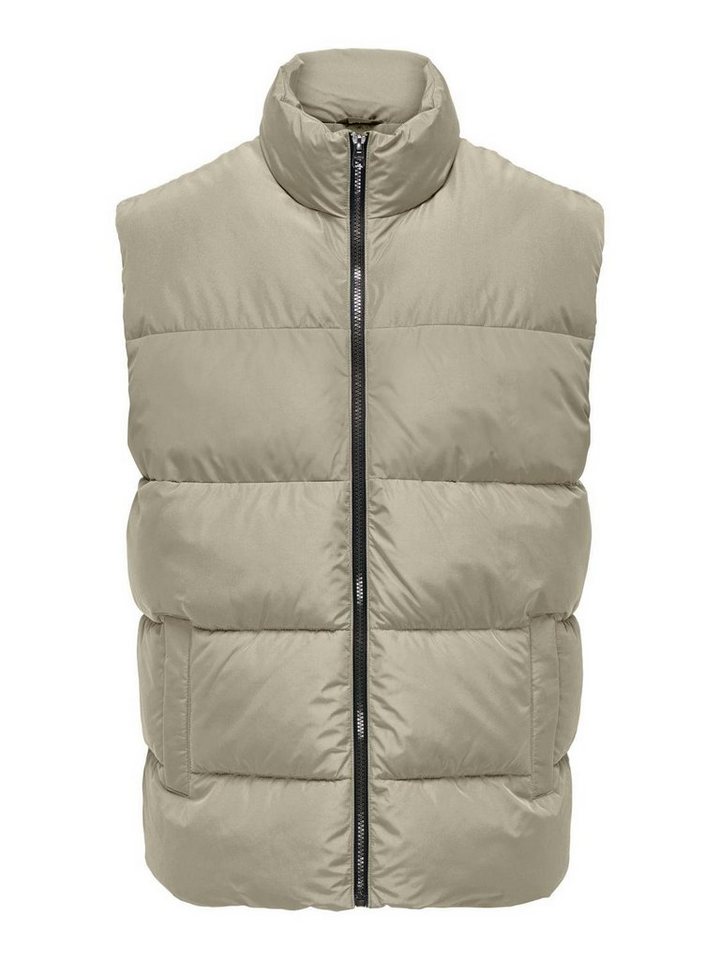 ONLY & SONS Outdoorjacke ONSMELVIN LIFE PUFFER VEST OTW VD von ONLY & SONS