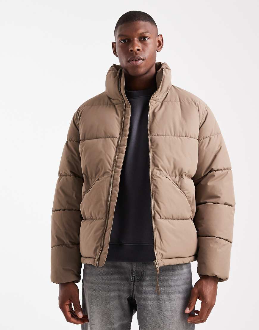 ONLY & SONS - Oversize-Pufferjacke in Hellbraun-Brown ONLY & SONS - Oversize-Pufferjacke in Hellbraun-Brown von ONLY & SONS