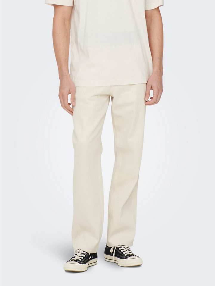 ONLY & SONS Regular-fit-Jeans ONSEDGE STRAIGHT BROMO 0017 DOT DNM NOOS von ONLY & SONS