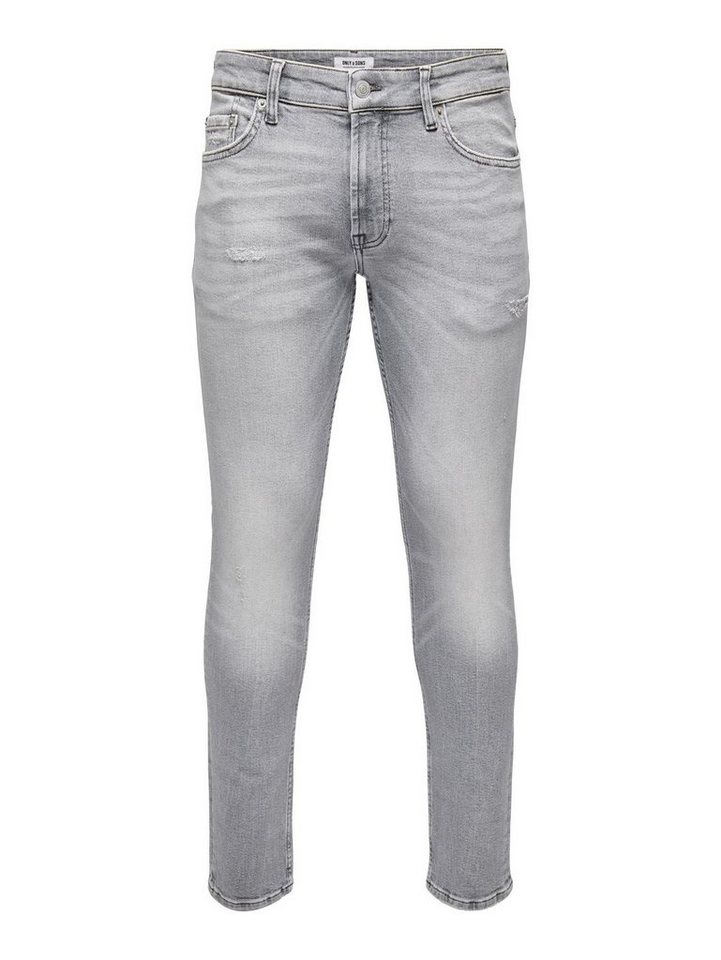 ONLY & SONS Regular-fit-Jeans ONSWEFT REG. L. GREY 4845 JEANS von ONLY & SONS