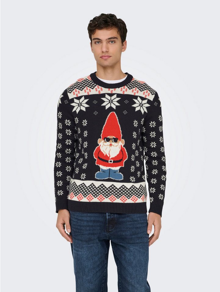 ONLY & SONS Rundhalspullover ONSX-MAX REG CREW KNIT von ONLY & SONS