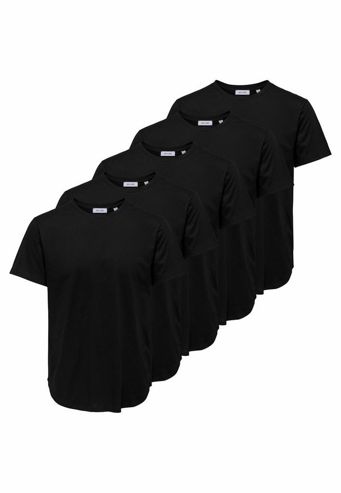 ONLY & SONS Rundhalsshirt Rundhals T-Shirt für Damen (1-tlg., keine Angabe) von ONLY & SONS