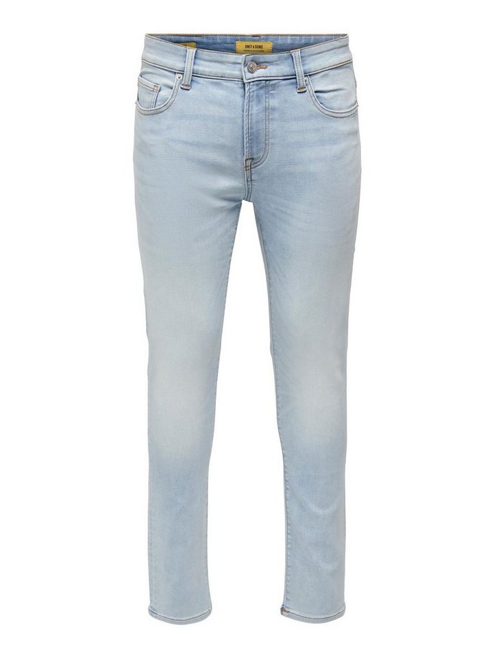 ONLY & SONS Slim-fit-Jeans Slim Fit Jeans Basic Hose Denim Pants ONSLOOM 4788 in Blau von ONLY & SONS