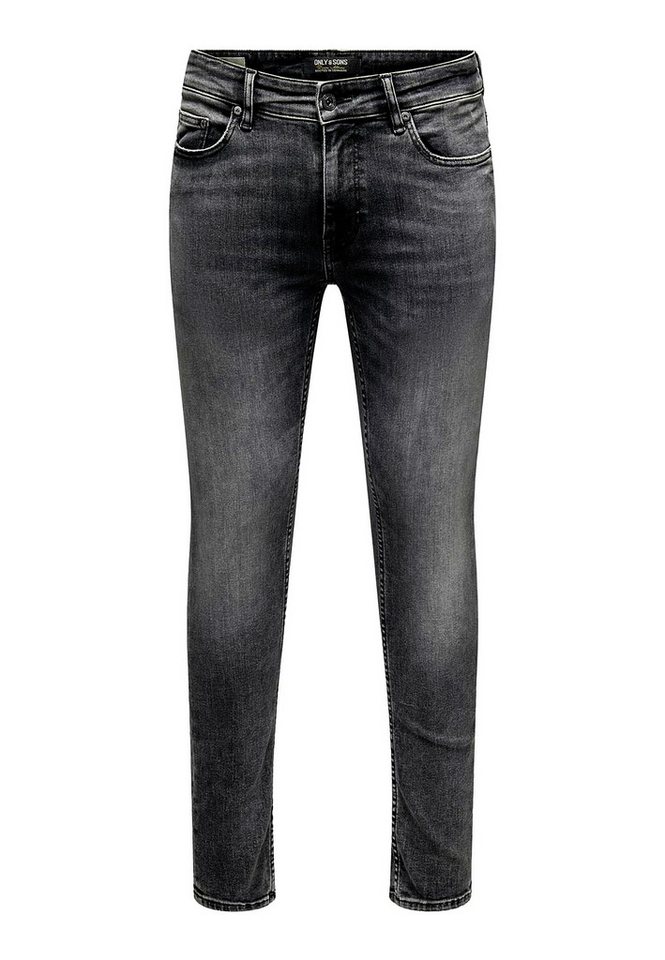 ONLY & SONS Slim-fit-Jeans Slim Fit Denim Jeans Alltags-Look mit Reißverschluss. ONSLOOM SLIM DG 9827 MAT DNM von ONLY & SONS