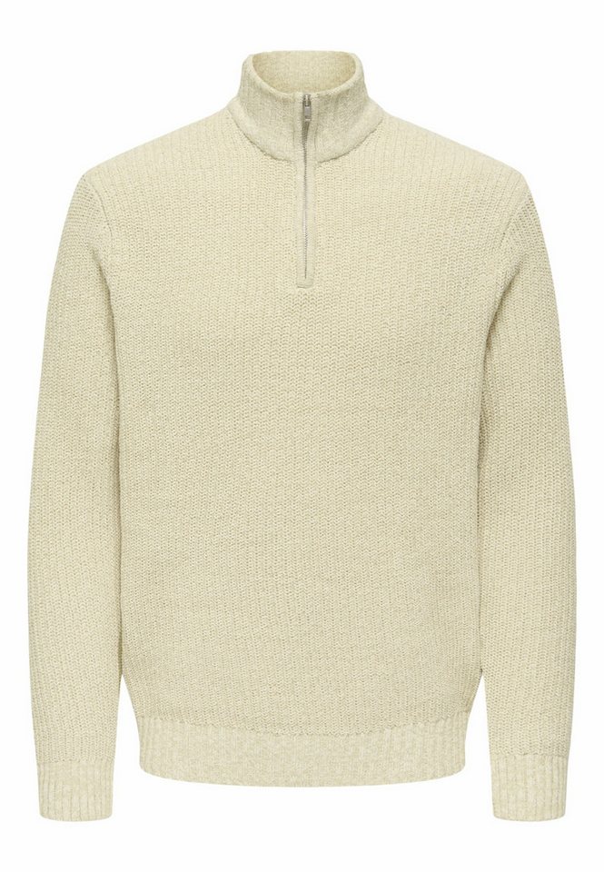 ONLY & SONS Stehkragenpullover Stehkragenpullover für Herren (1-tlg) von ONLY & SONS