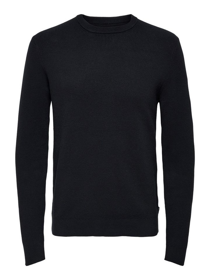 ONLY & SONS Strickpullover - Rundhalspullover - ONSPHIL REG 12 STRUC CREW KNIT ONLY & SONS Strickpullover - Rundhalspullover - ONSPHIL REG 12 STRUC CREW KNIT von ONLY & SONS