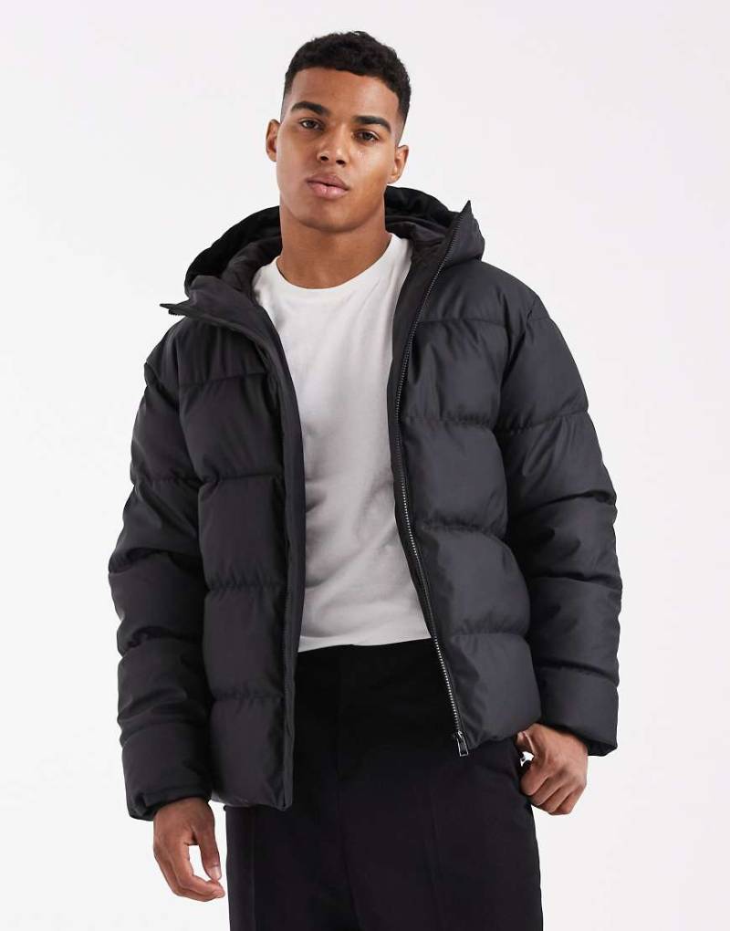 ONLY & SONS - Wasserabweisender Puffermantel in Schwarz von ONLY & SONS