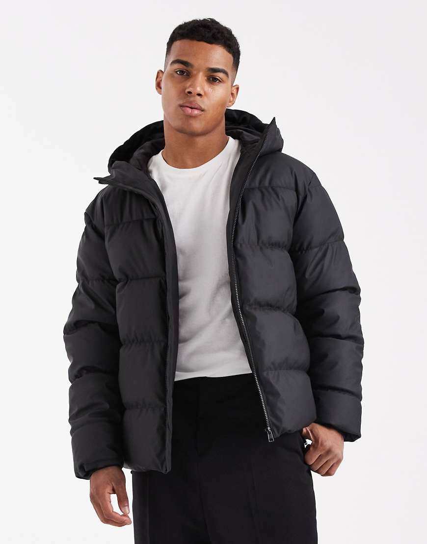 ONLY & SONS - Wasserabweisender Puffermantel in Schwarz von ONLY & SONS