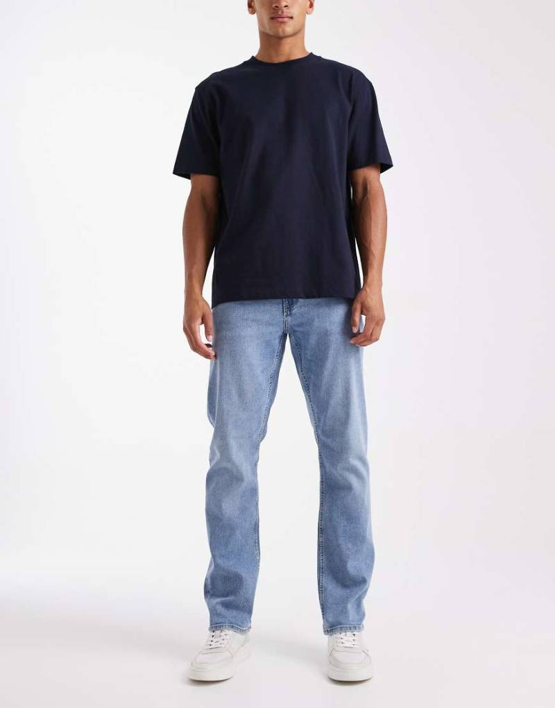 ONLY & SONS - Weft - Regular-Fit-Jeans in heller Waschung-Blau von ONLY & SONS