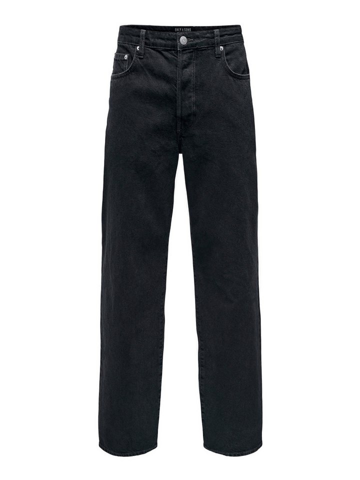 ONLY & SONS Weite Jeans - Basic Baggy Jeans von Only & Sons – ONSFADE LOOSE WB 6778 TAI von ONLY & SONS